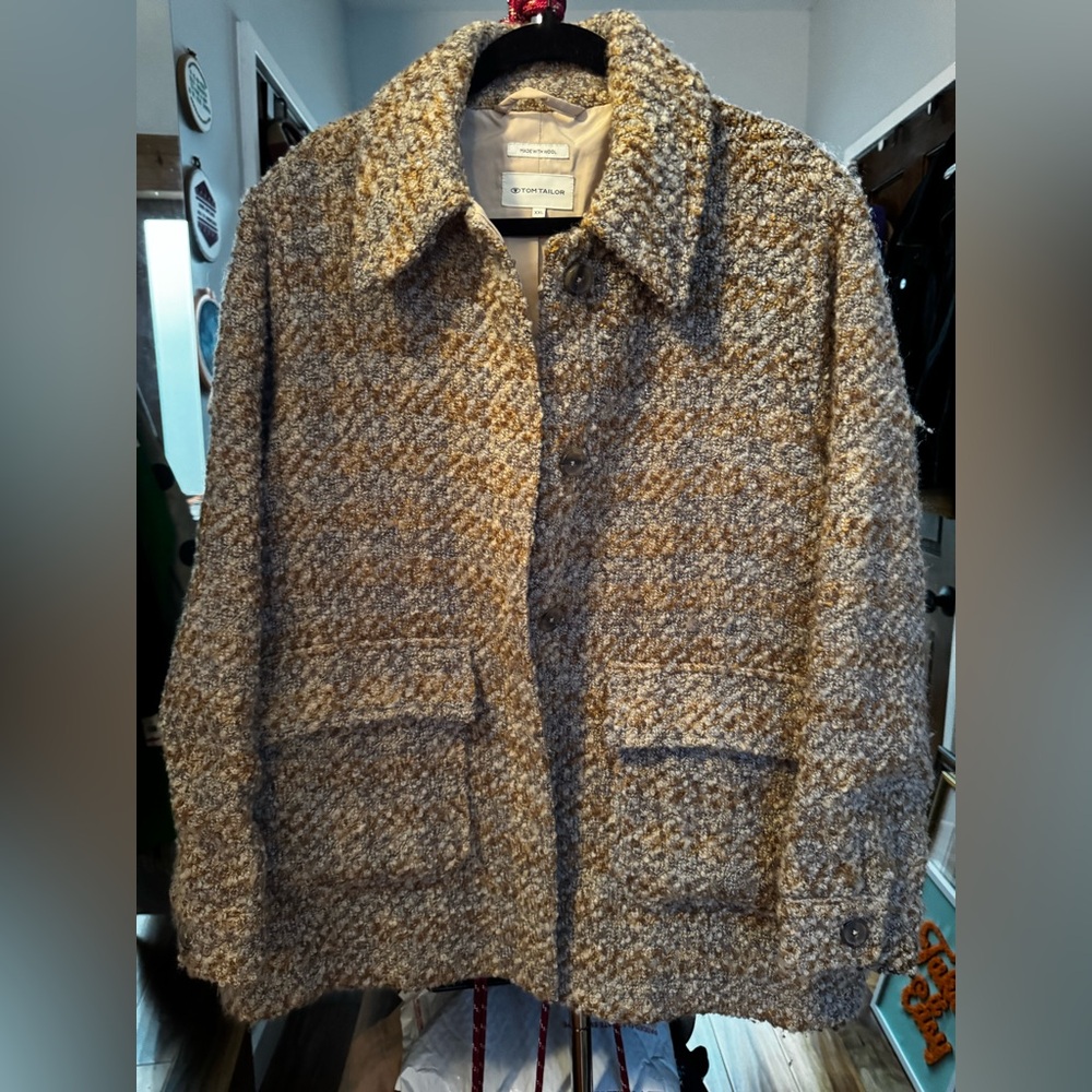 Women’s TomTailor Boucle Jacket size XXL